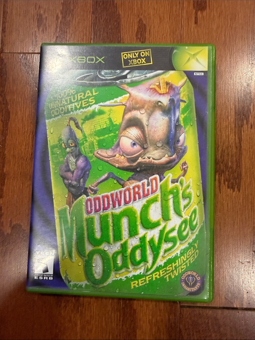 Oddworld Munch’s Oddysee Original Xbox Game with Manual (2001)